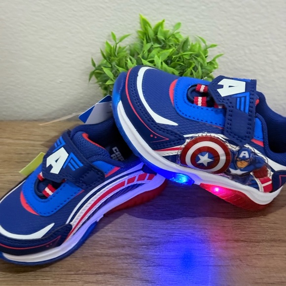 Target Blue and Red Hero Sneakers for Kids - Picture 2 of 7